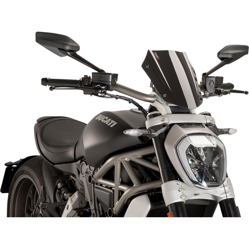 Naked New Generation Sport Windscreen - Black