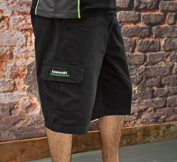 Dickies 3 Green Lines Cargo Shorts