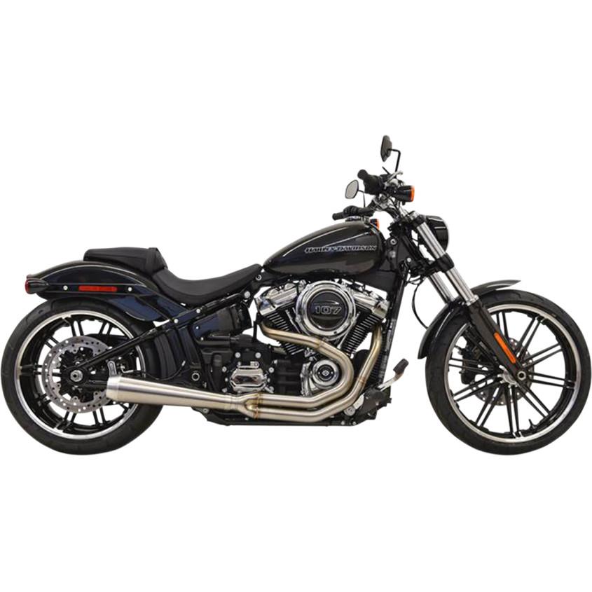 Road Rage III 2-Into-1 Exhaust System - Stainless with Partial Stainless Steel Heat Shields