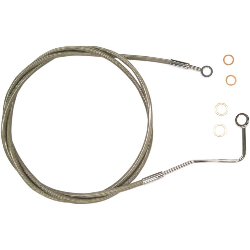 XR Stainless Extreme Response Front Brake Line Kit - +6in. - Stainless Steel