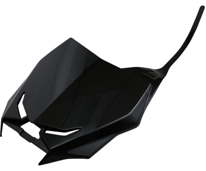 Front Number Plate - Black