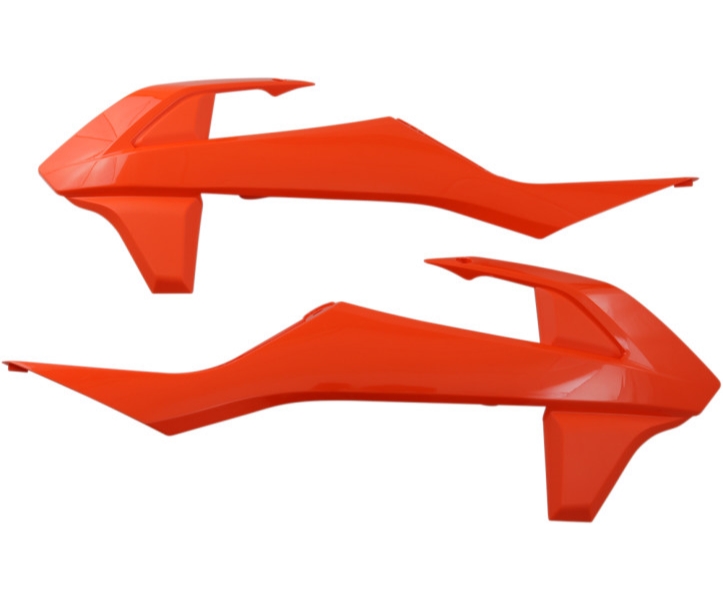 Radiator Covers - 98-17 KTM Orange