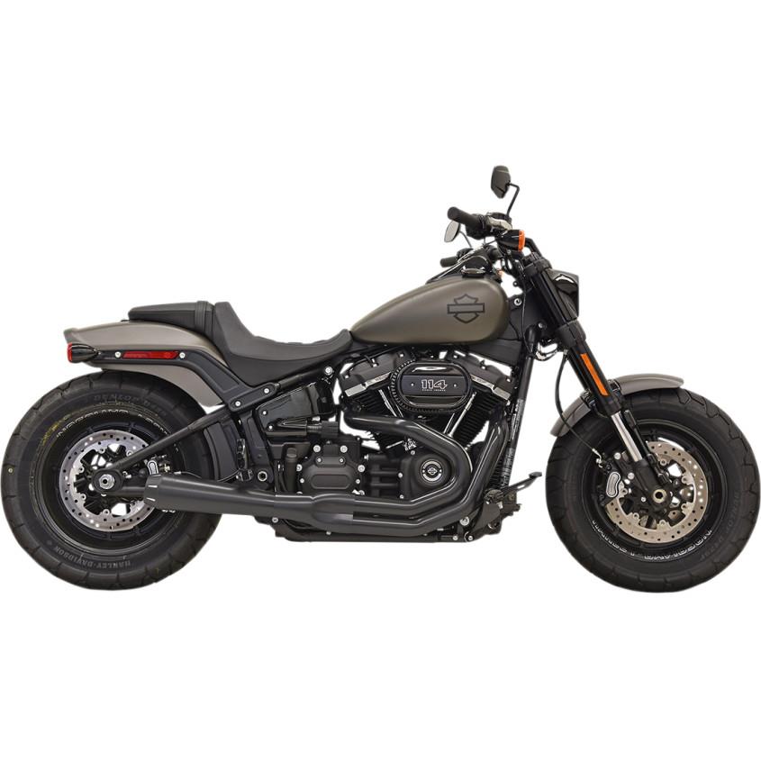 Road Rage III Exhaust System - Black with Partial Black Heat Shields