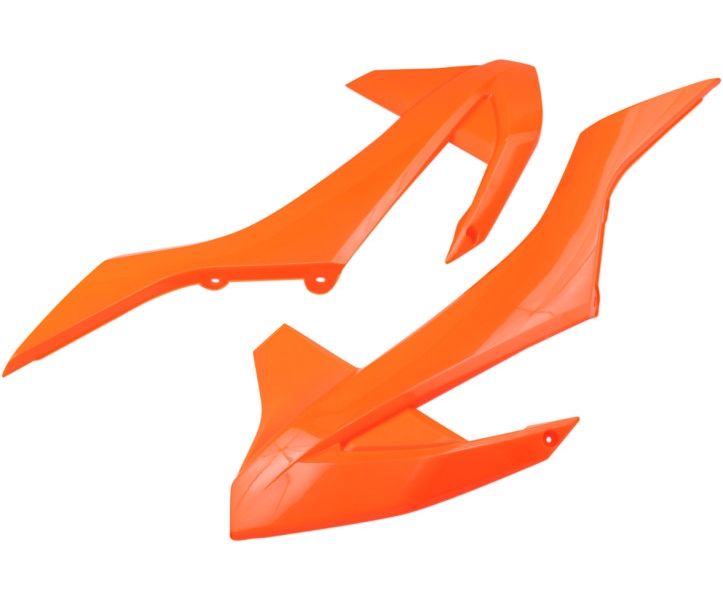 Radiator Covers - Neon Orange