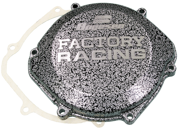 Factory Clutch Cover - Silver/Black