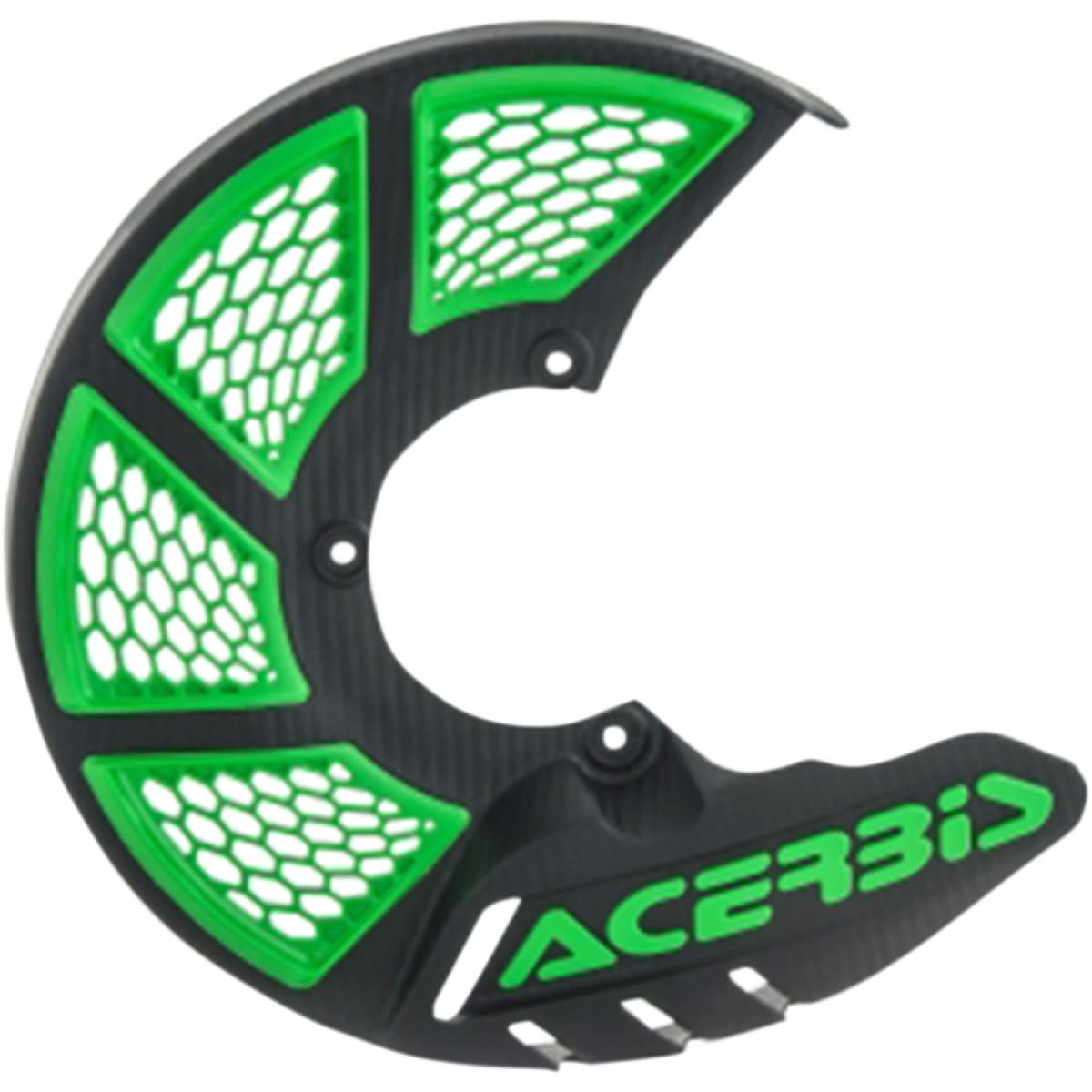 X-Brake 2.0 Vented Front Disc Cover - Black/Green