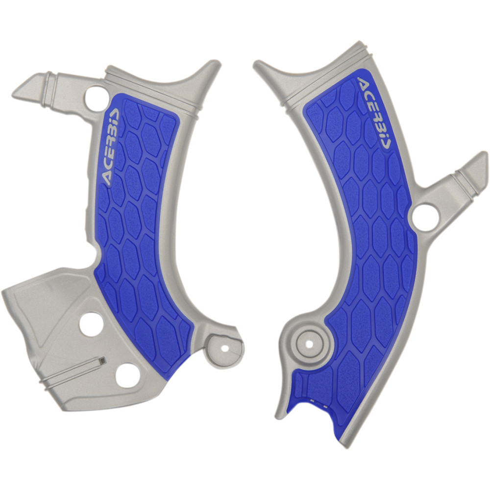 X-Grip Frame Guards - Silver/Blue