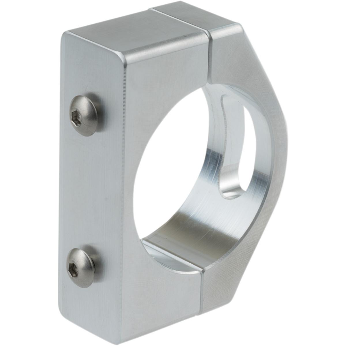 Roll Cage Mounting Bracket for License and Tag Light Assembly - 1 3/4in. Tube Mount - Raw Aluminum