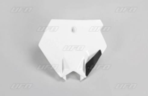 Front Number Plates - White