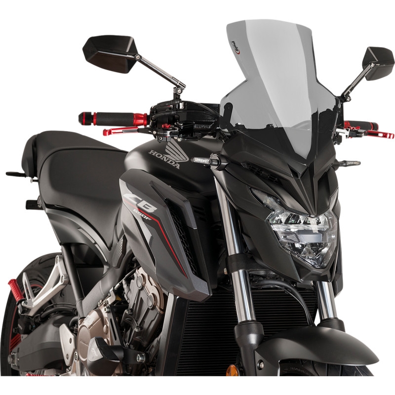 Naked New Generation Sport Windscreen - Dark Smoke