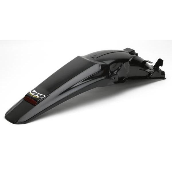 Enduro Rear Fender with LED Light - Black
