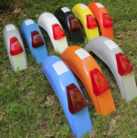 Preston Petty IT Rear Fender - Bultaco Blue