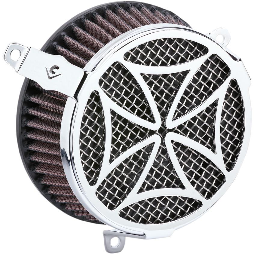 Air Cleaner Kit - Cross - Chrome