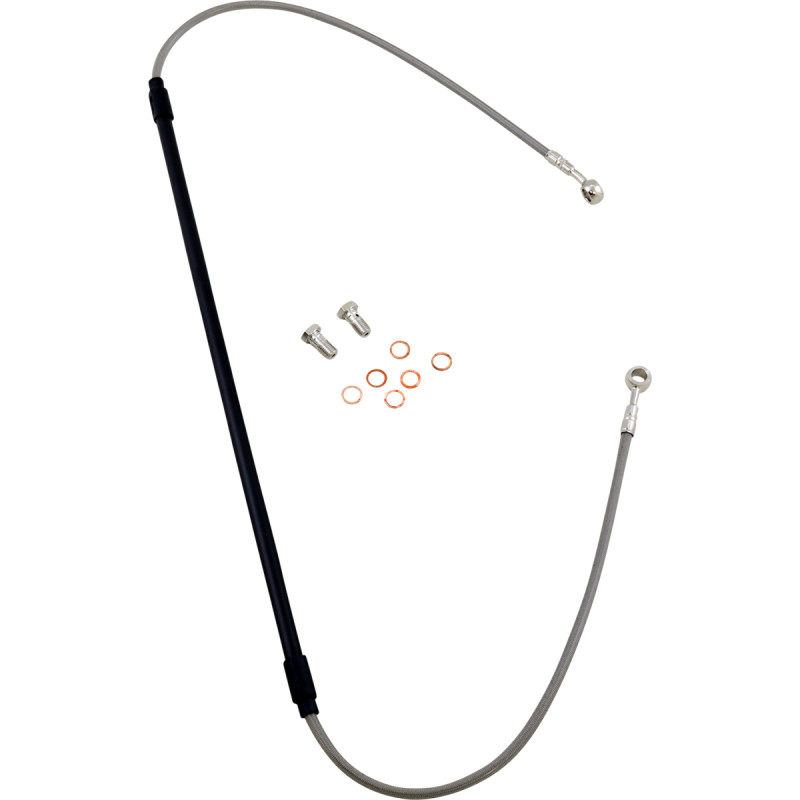 Stainless Steel Front Hydraulic Brake Line Kit