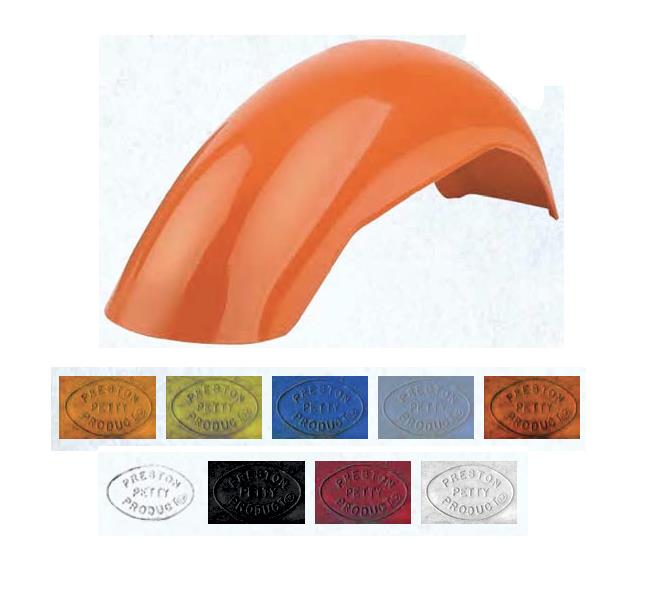 Preston Petty MX Rear Fender - Dark Orange