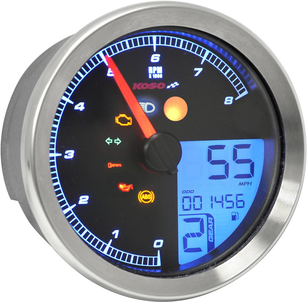 TNT-B Multi-Function Gauge - Silver Bezel