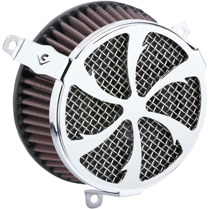 Air Cleaner Kit - Swept - Chrome