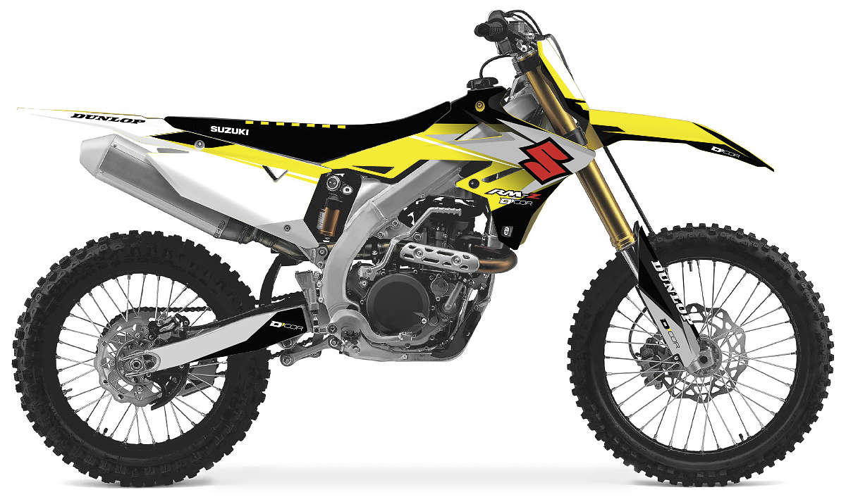 COR 9 Suzuki Complete Graphics Kit - Black