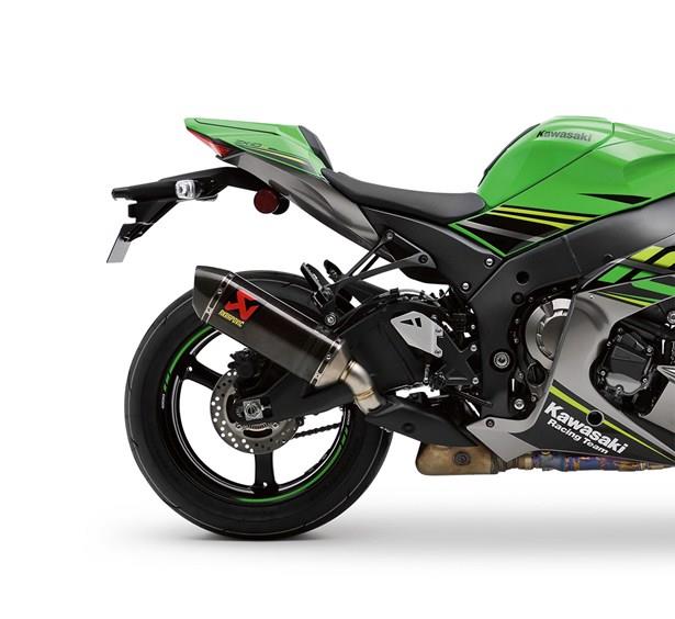 Ninja ZX-10R Akrapovic Slip-On Exhaust - Carbon Fiber