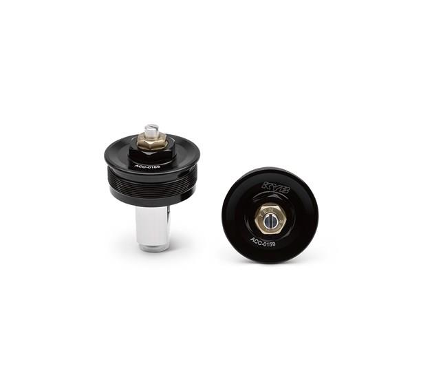 KYB Fork Cap Set - Black