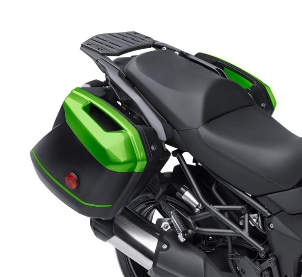 KQR Hard Saddlebags Trim Set - 28L. - Candy Lime Green