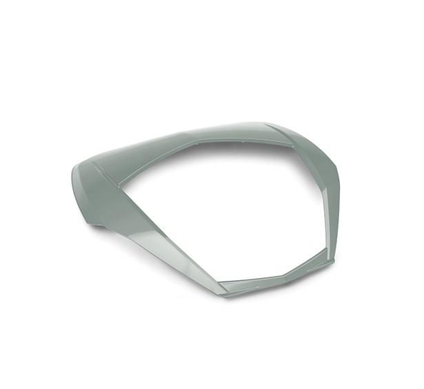 KQR Top Case Trim Set - 47L. - Metallic Matte Fusion Silver