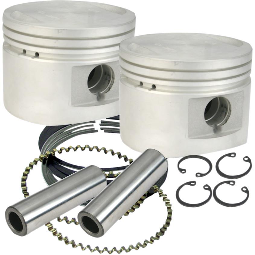 80in. Piston Kit for Stock or S&S Motor - +.020in. Oversize