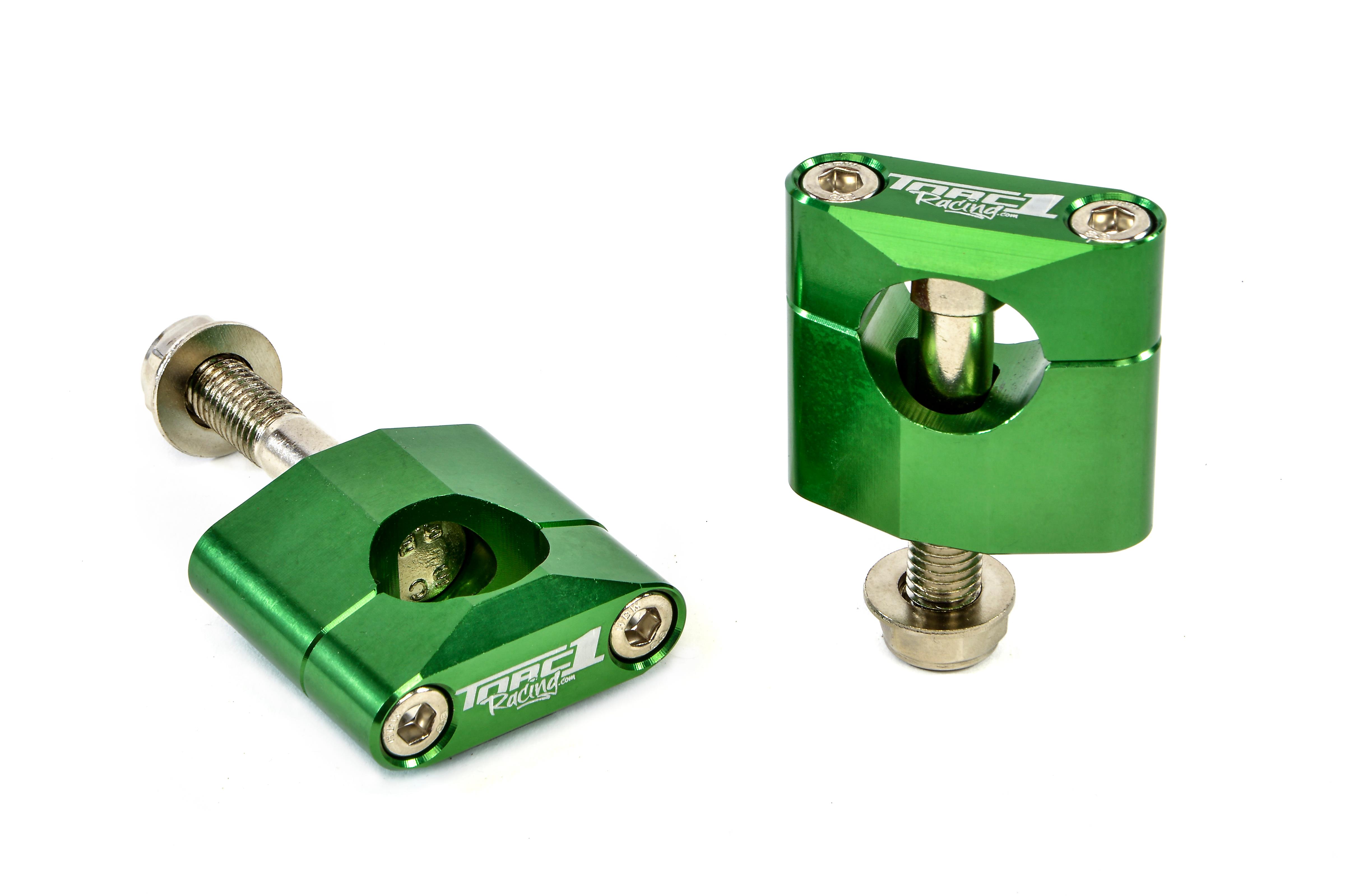 Oversized Handlebar Clamps - Green