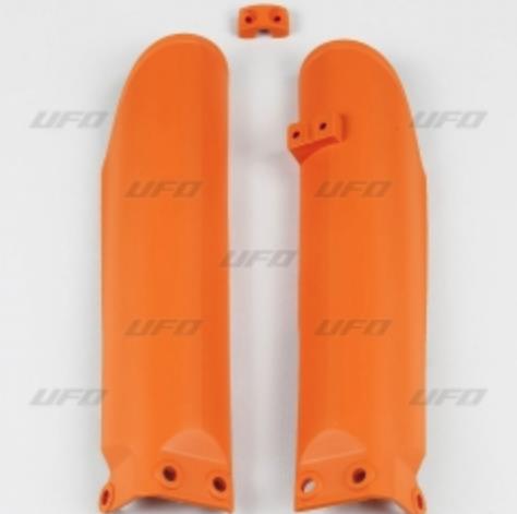 Fork Slider Protectors - Neon Orange