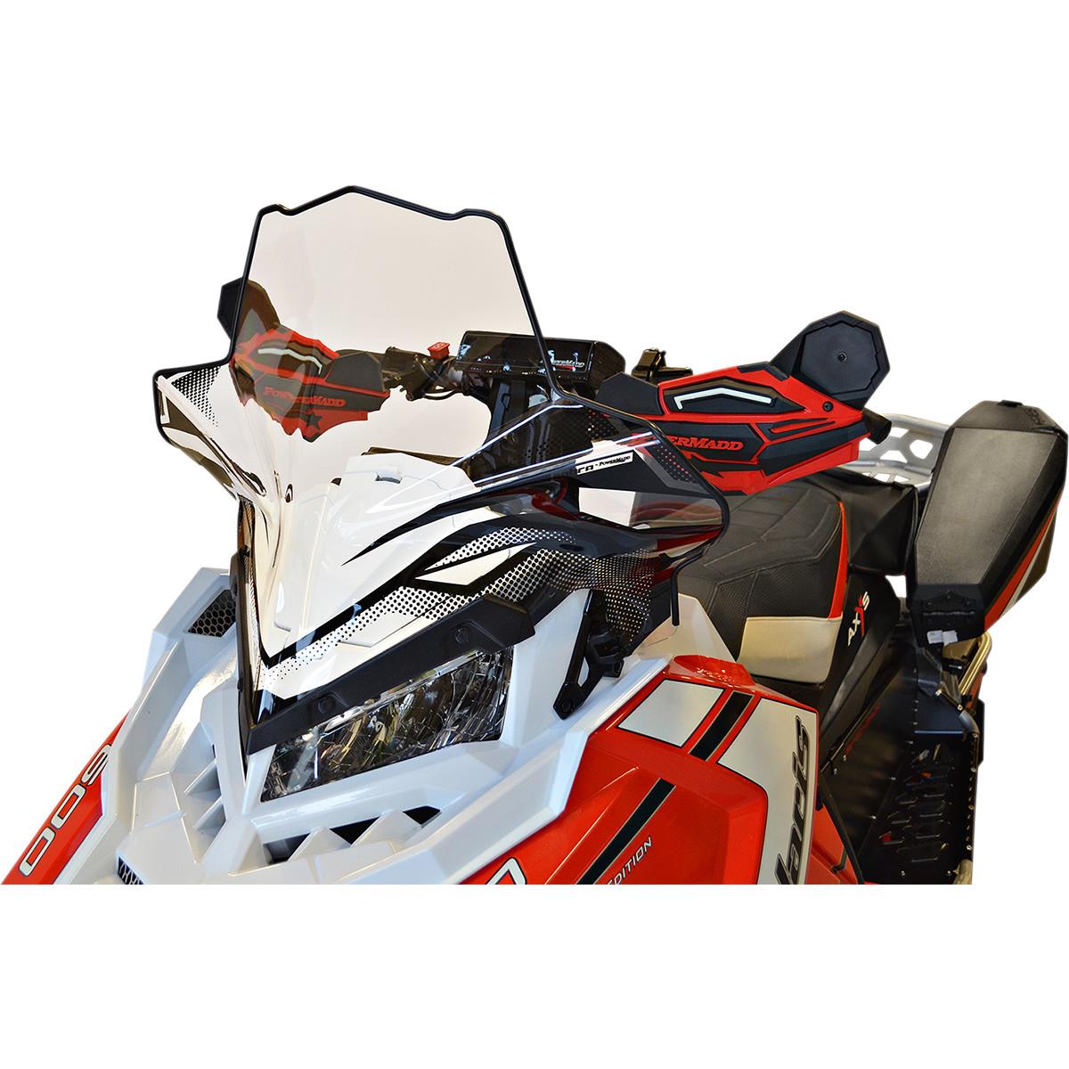 Cobra Windshield - 18.5in. - Clear w/ Graphics