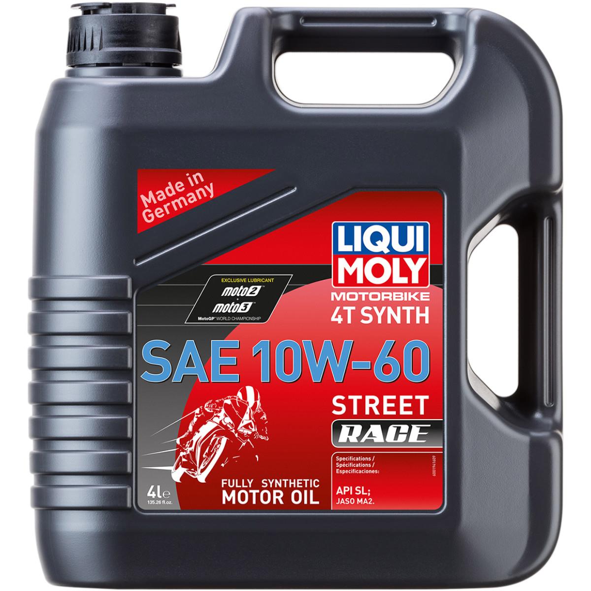 4T Synthetic Street Race Motor Oil - 10W-60 - 20L