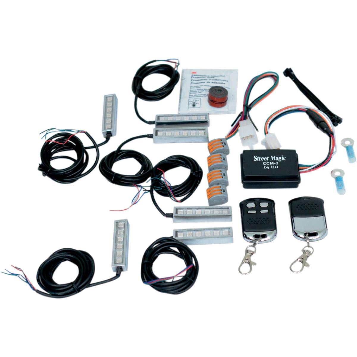 Magical Wizard Standard Light Kit with Bluetooth Color Command 5 Remote Control