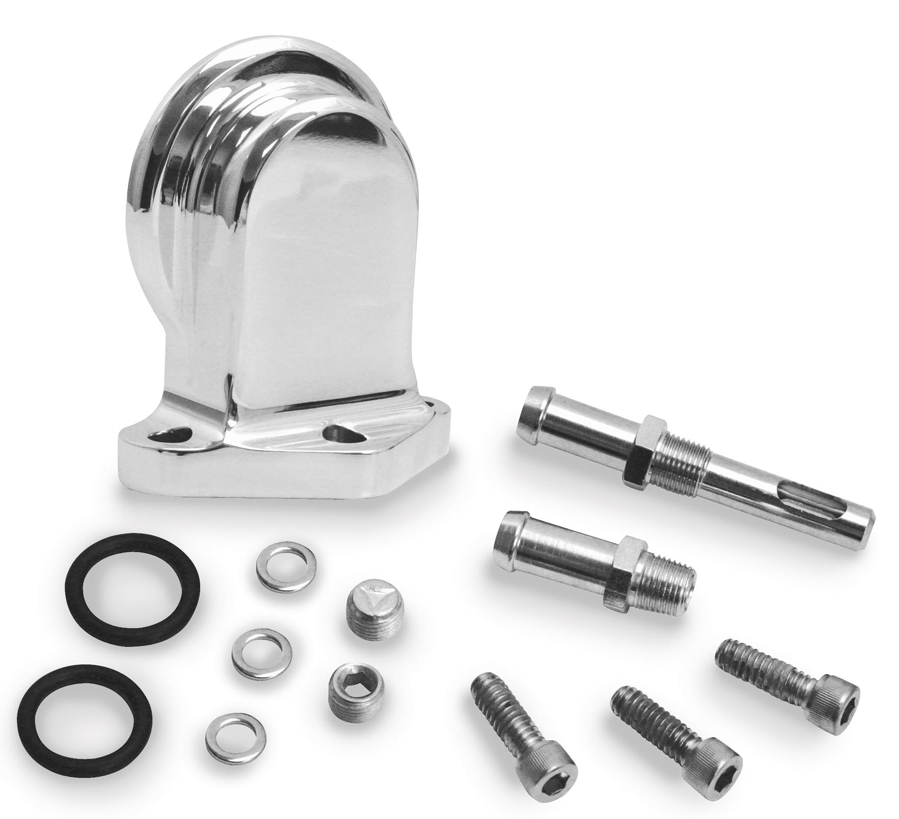 Oil Filter Mounting Bracket Kit - Polished