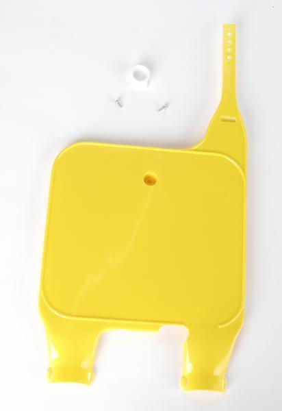 Front Number Plate - RM Yellow