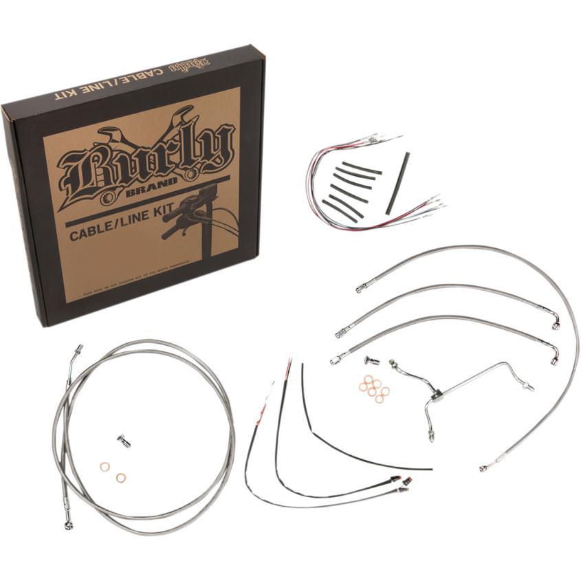 Handlebar Cable/Line Install Kit - Stainless Steel