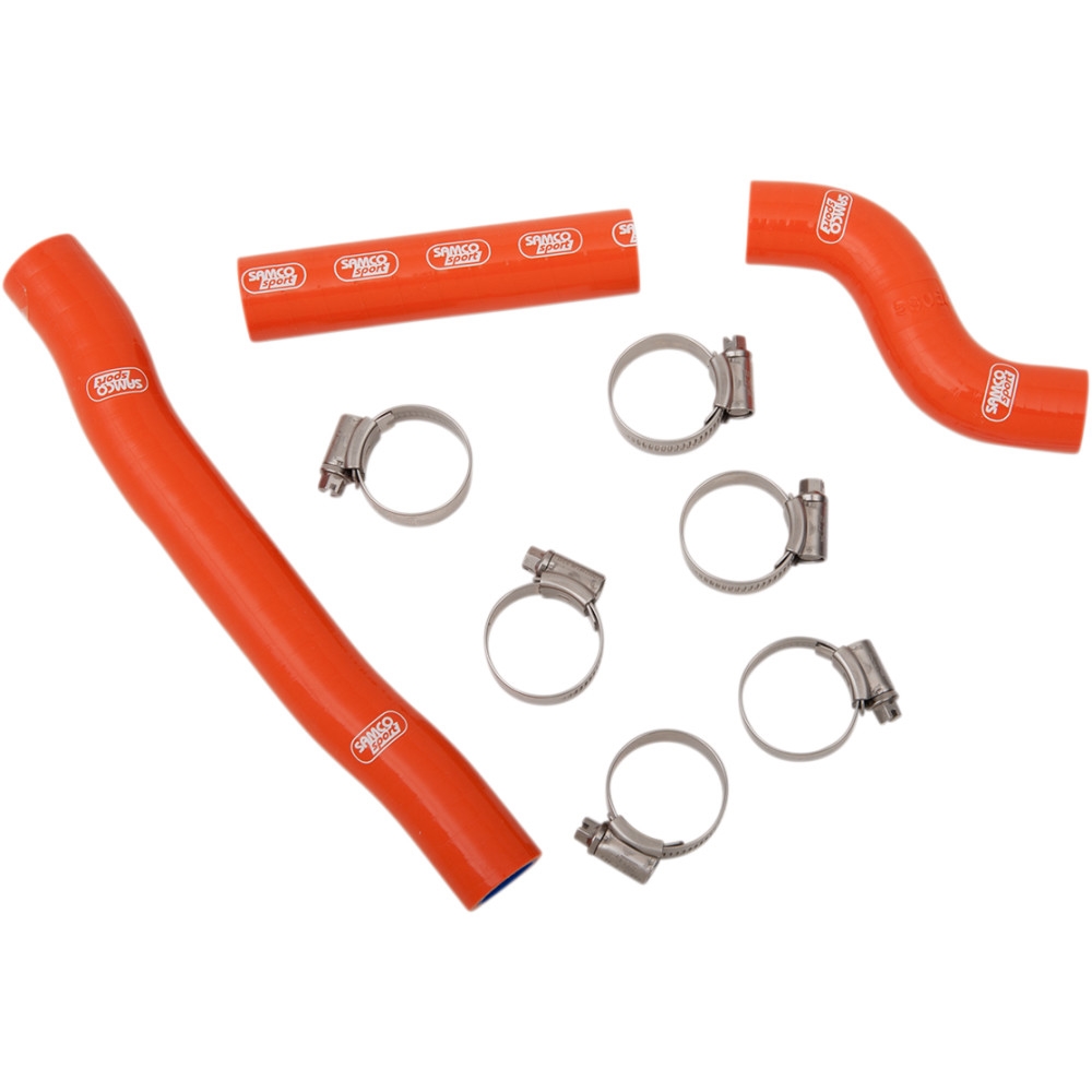 Race Fit Radiator Hose Kit - 3 - Orange