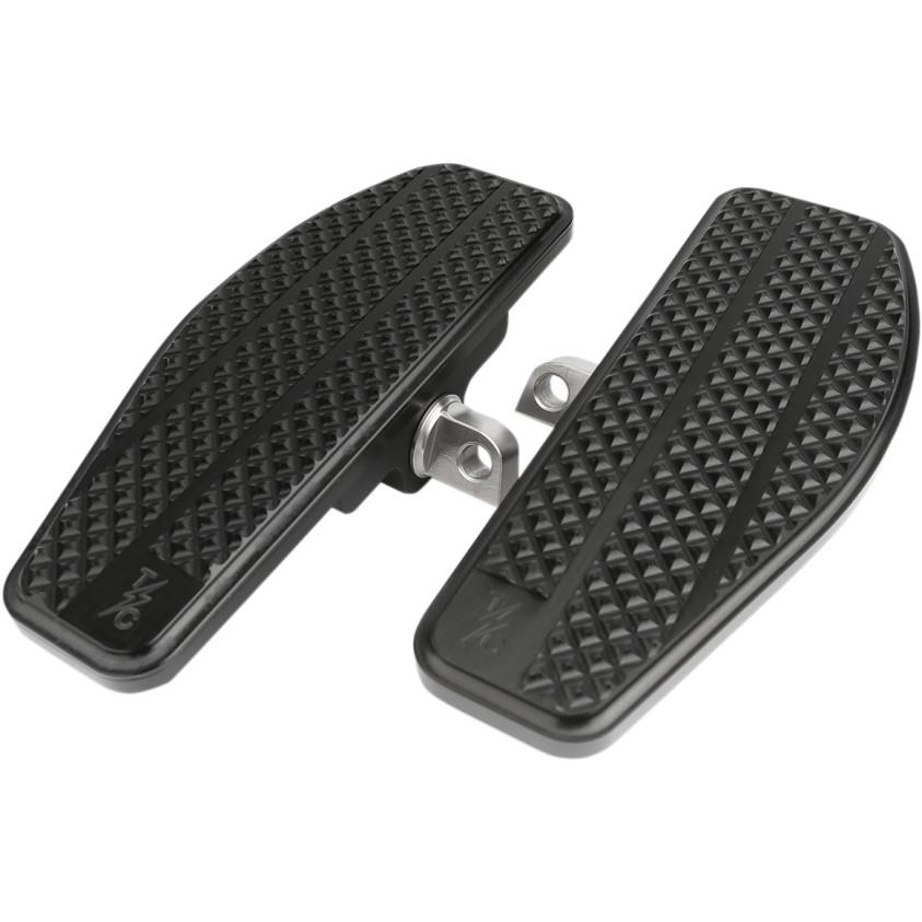 Mini Driver Floorboards - Black Anodized