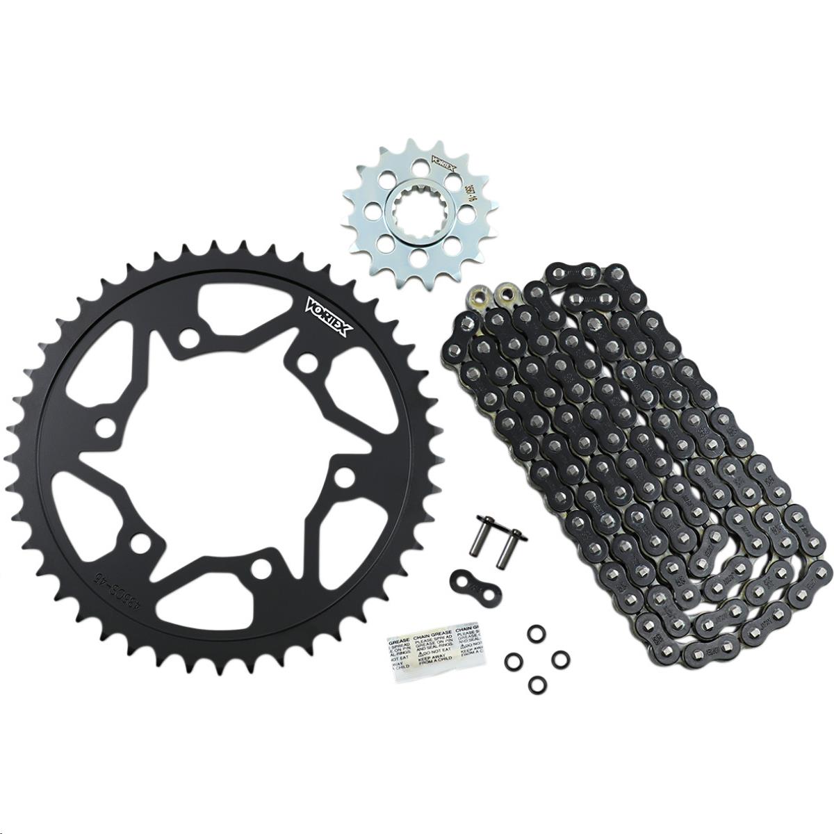 WSS Warranty Chain and Sprocket Kit - Black