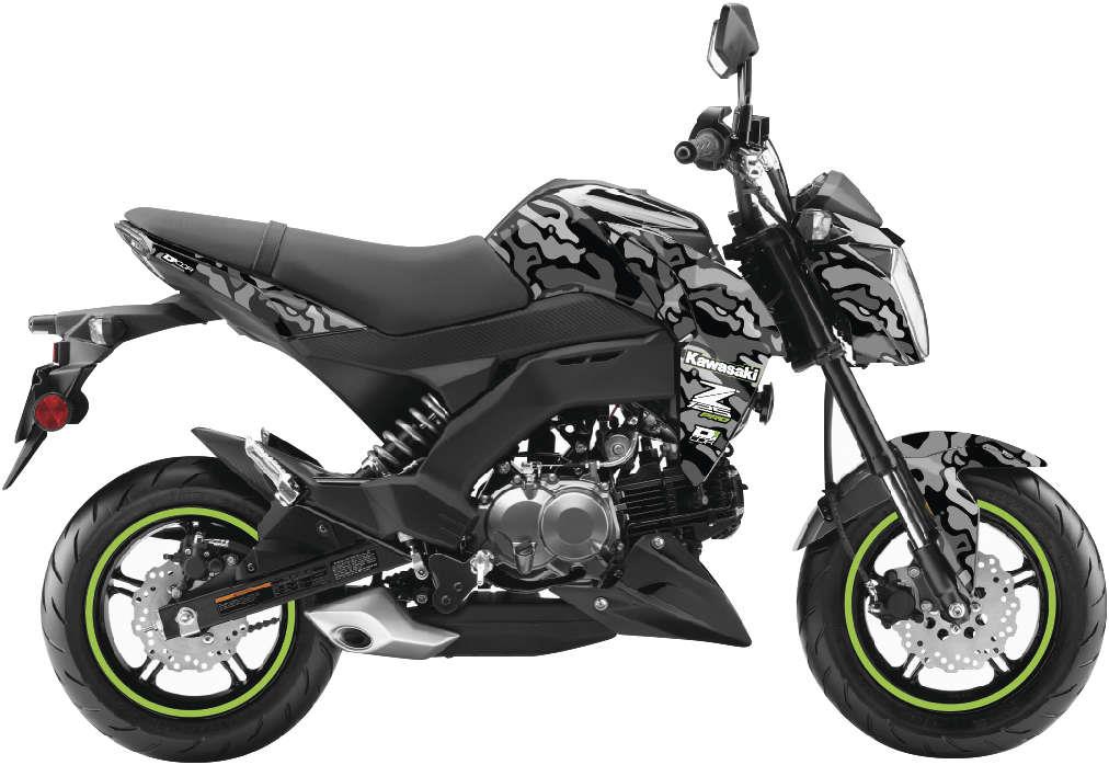 Z-125 Pro Graphics - Camo Green