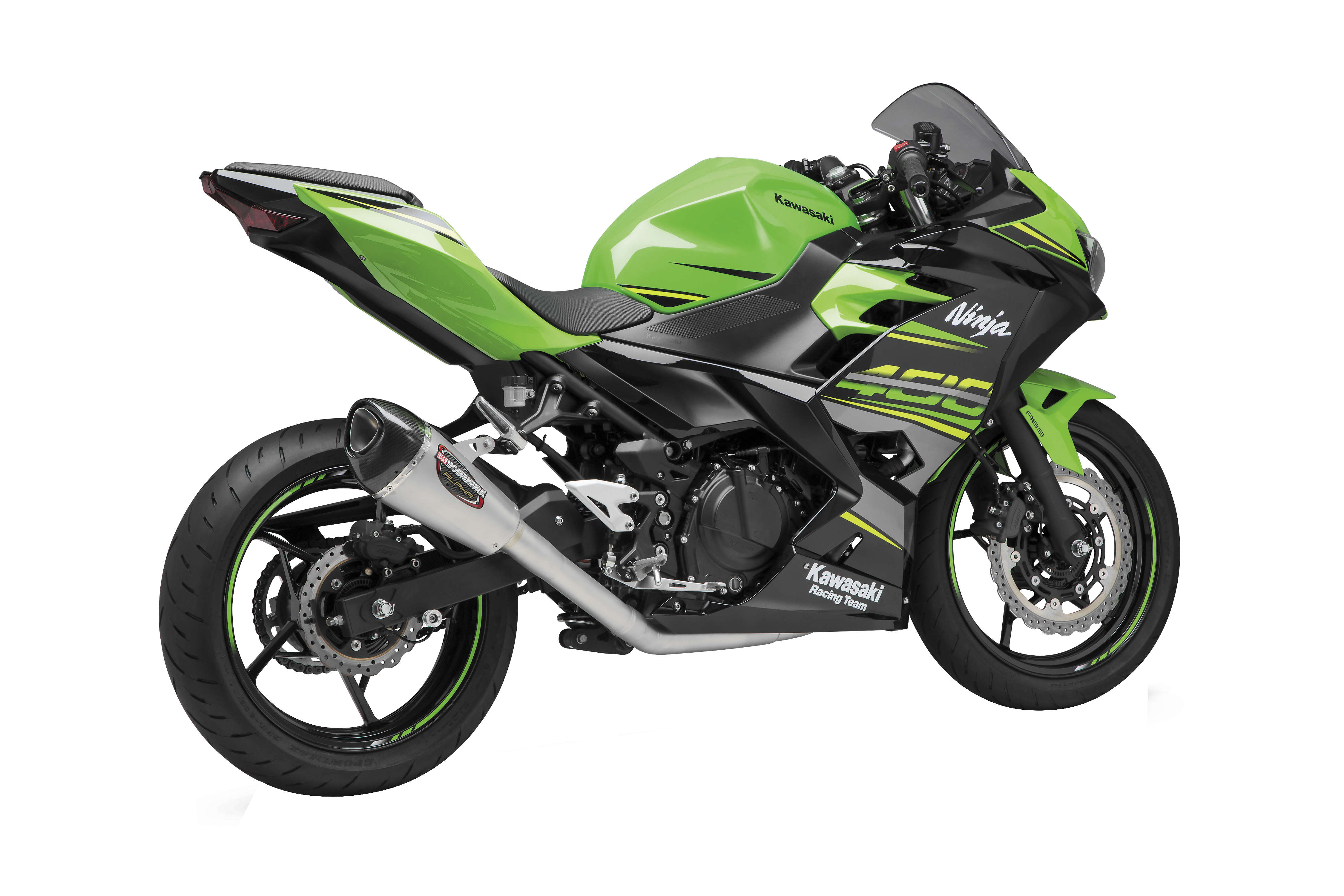 Alpha T Race Series Works Finish Full System - Stainless Steel Muffler