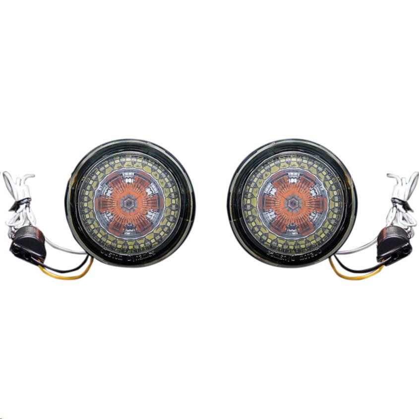 Probeam Dynamic Ringz Turn Signals with Smoke Lenses