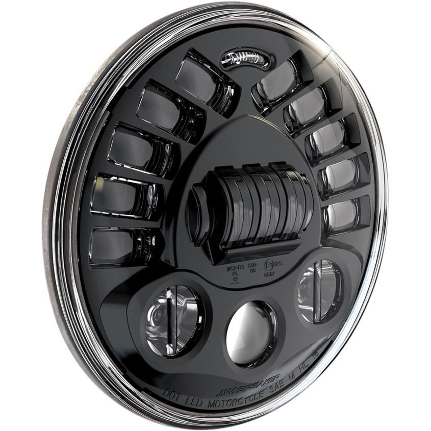 7in. 8790 LED Adaptive 2 Headlight without Mounting Ring - Black