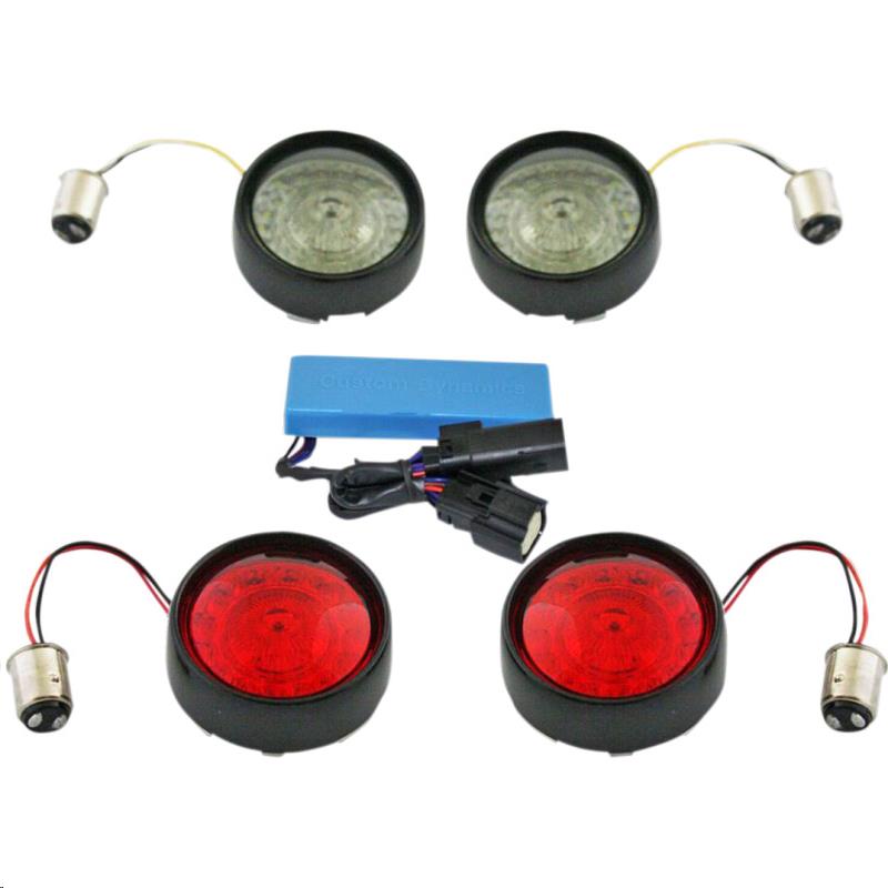 Probeam Bullet Bezel Turn Signal Conversion Kit - Black