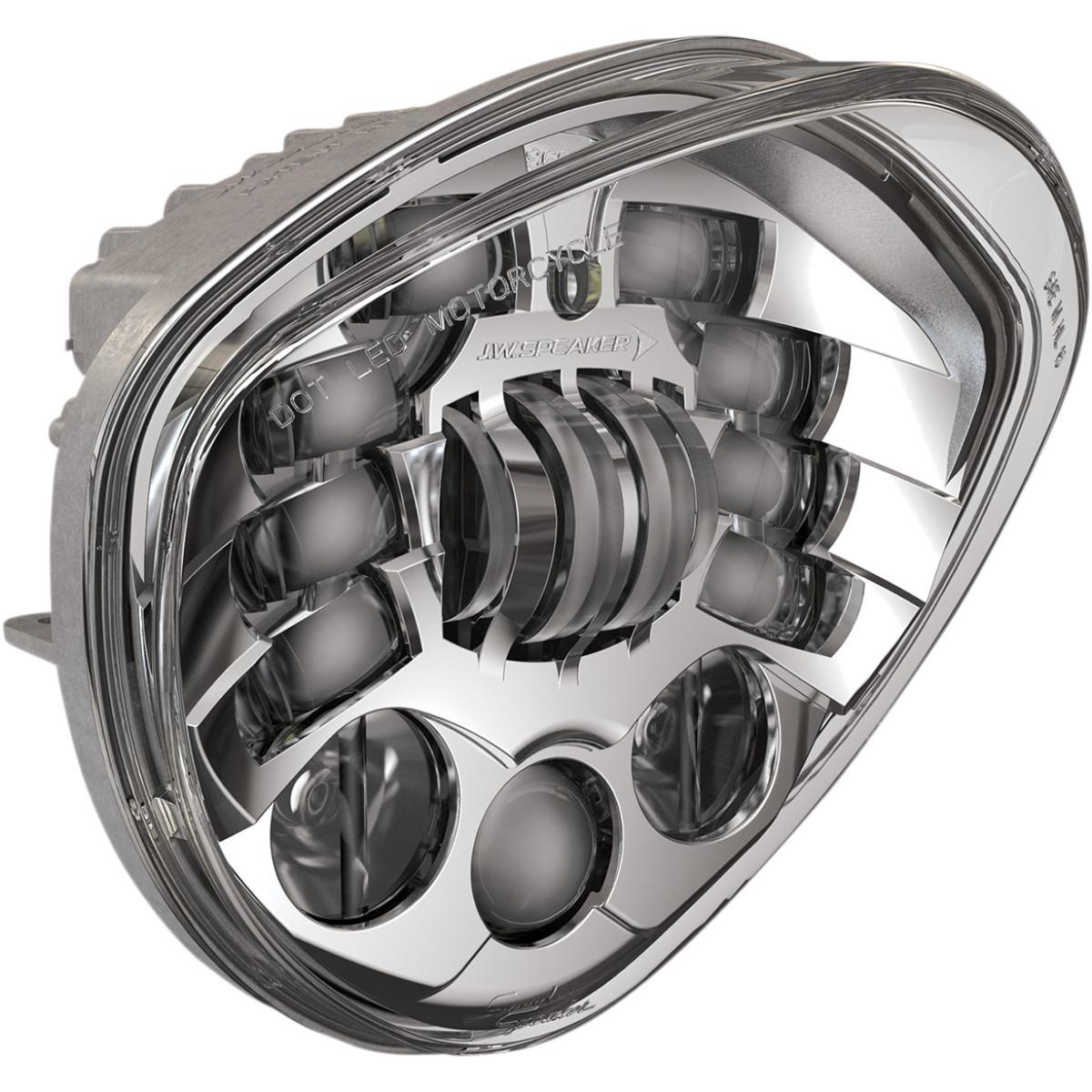 7in. LED Adaptive 2 Headlight - Chrome