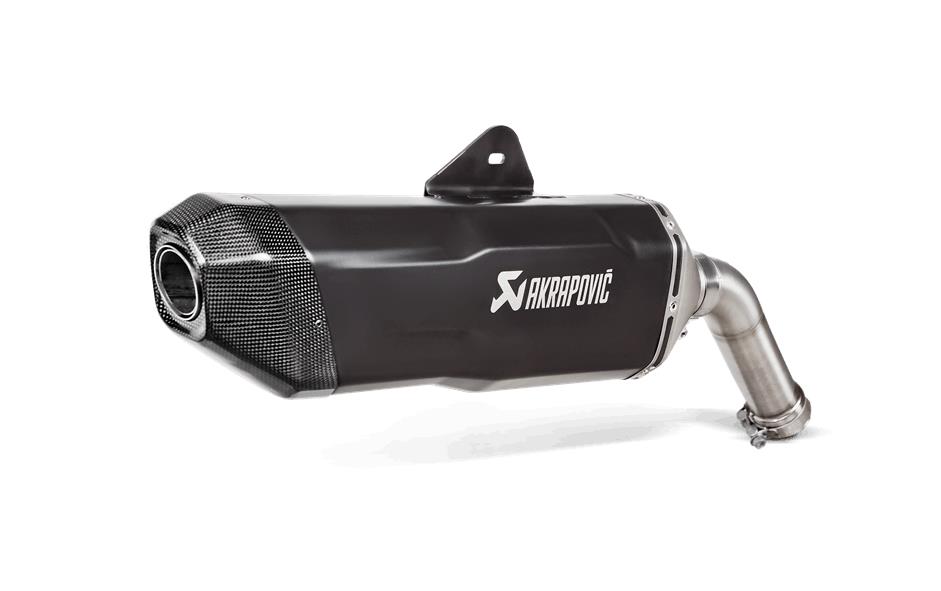 Slip-On Line Exhaust - Black Titanium Muffler