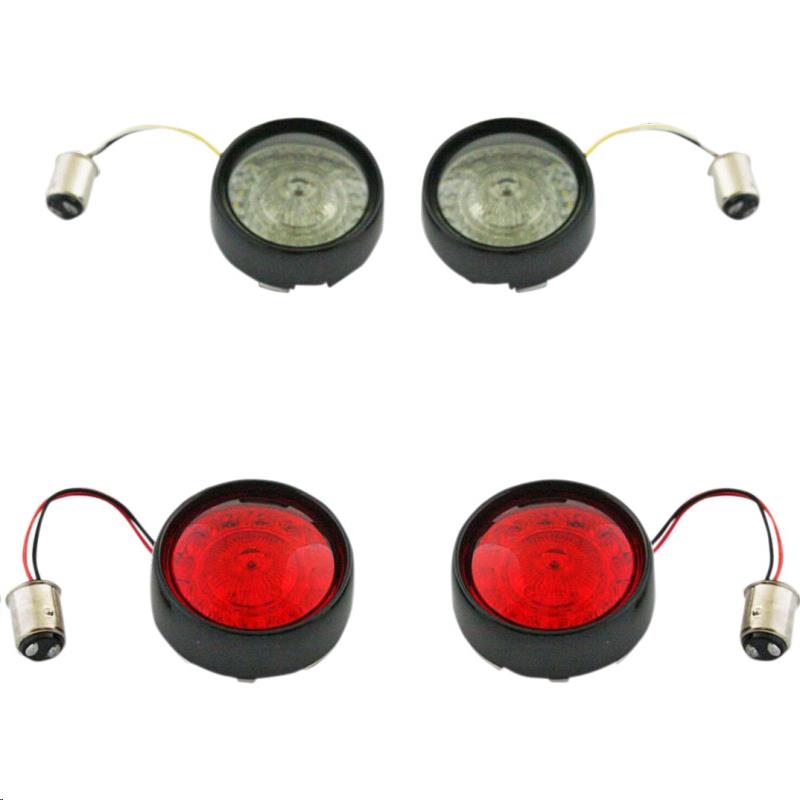 Probeam Bullet Bezel Turn Signal Conversion Kit - Black