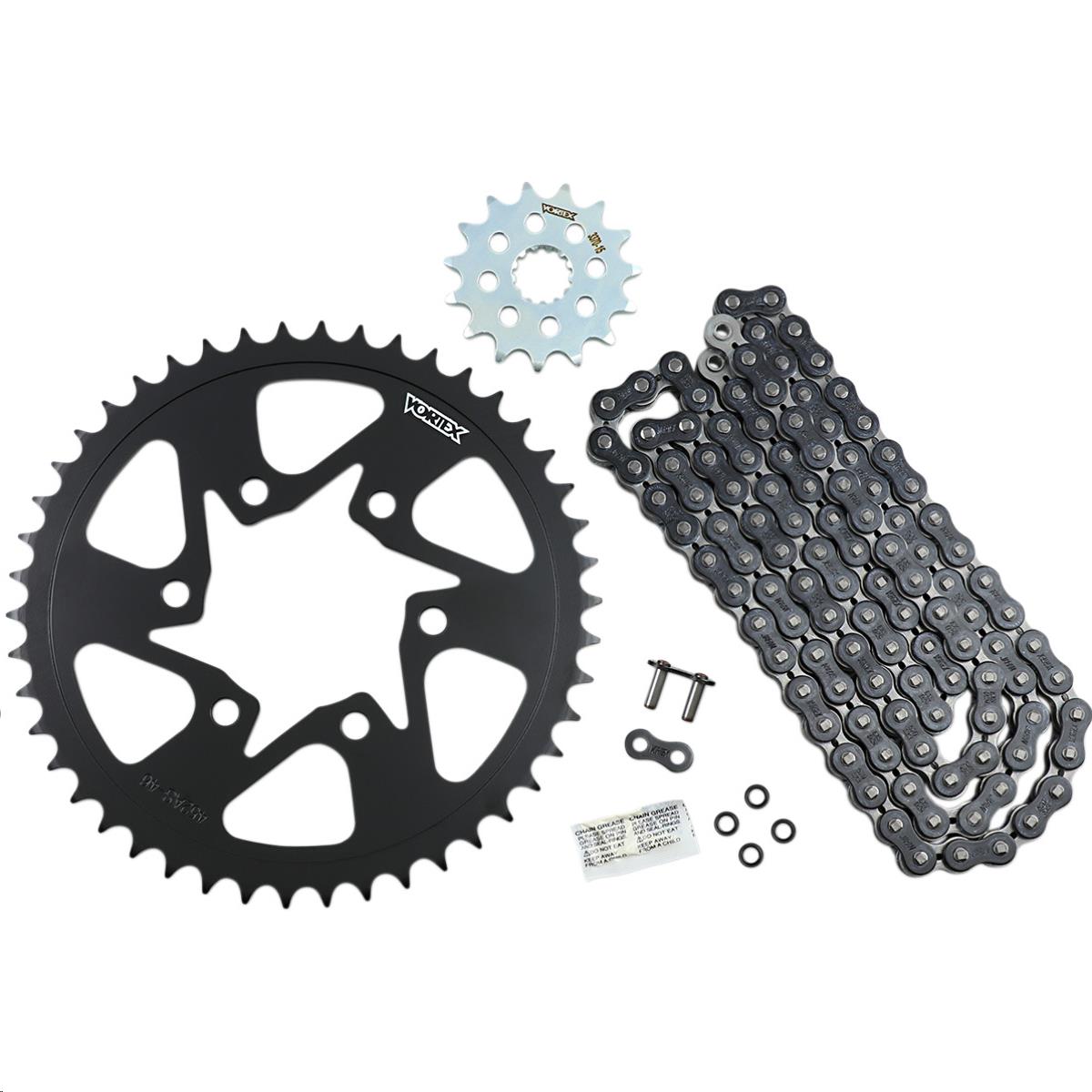 WSS Warranty Chain and Sprocket Kit - Black