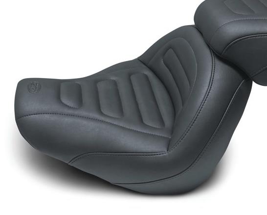 Max Profile Solo Touring Seat - Trapezoid Stitch