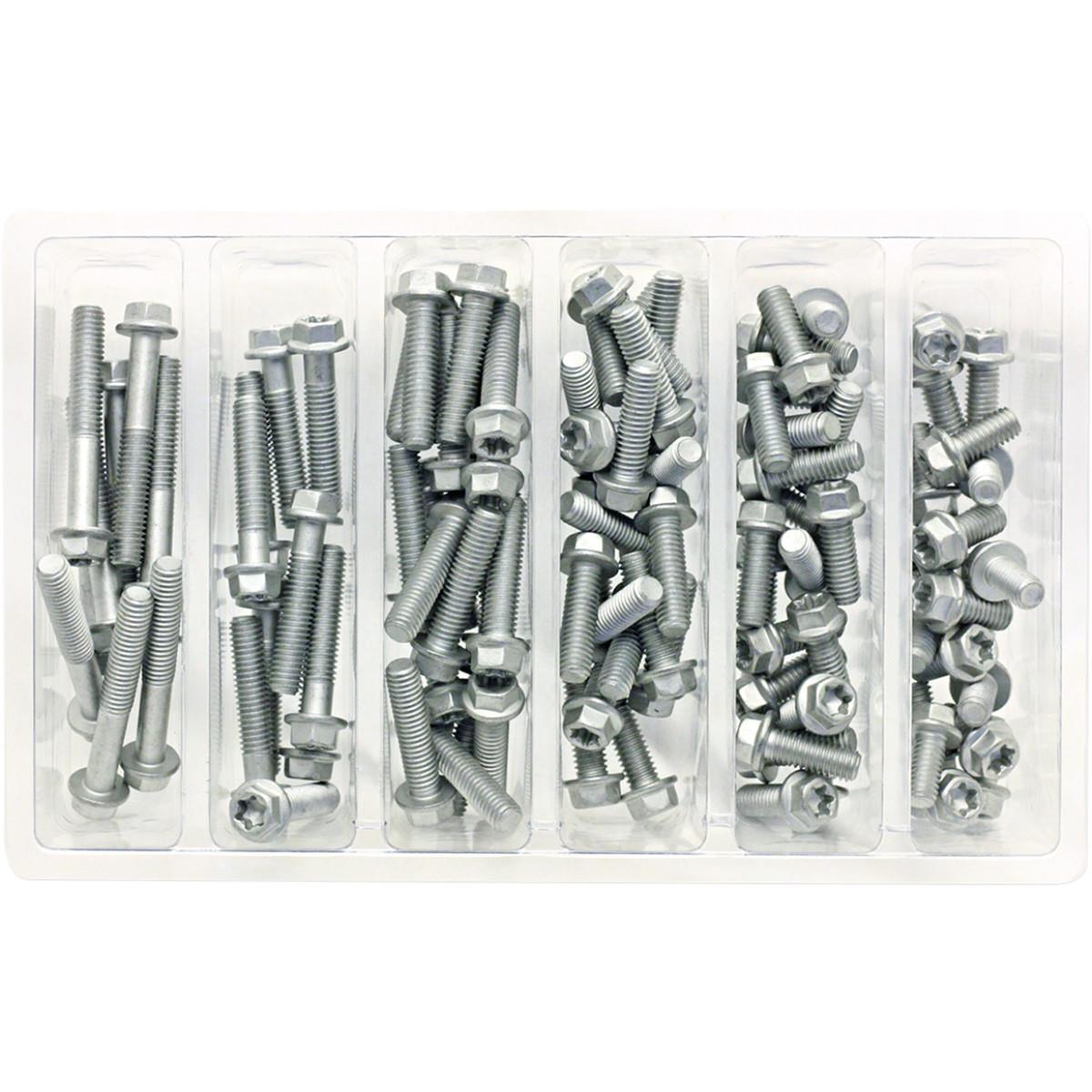 M6 Euro Style Flange Bolt Assortment
