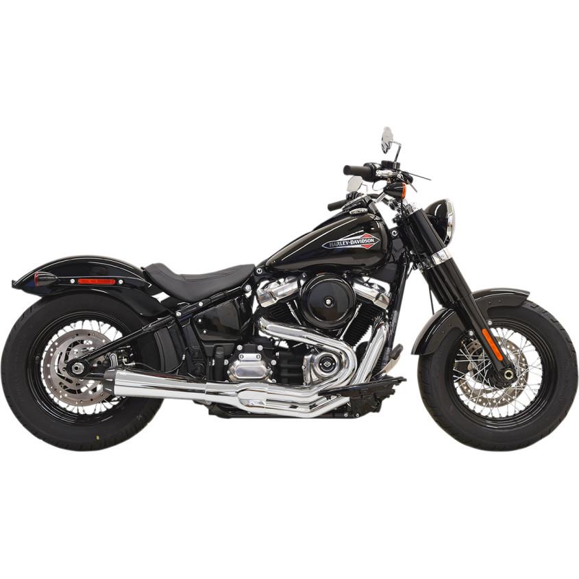 Road Rage III Exhaust System - Chrome with Partial Stainless Steel Heat Shields